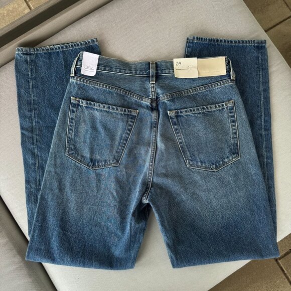 NWT Citizens of Humanity Baretta Straight-Leg Jeans Babylonia Blue 28 - Picture 9 of 13